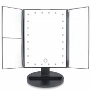 Rio 24 LED Touch Dimmable Cosmetic Makeup Mirror With 2X & 3X Magnific...