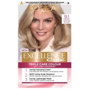 L'Oréal Paris Excellence Crème Permanent Hair Dye (Various Shades) - 9...