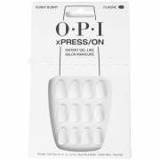 OPI xPRESS/ON White Press On Nails Gel-Like Salon Manicure - Funny Bun...