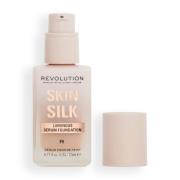 Makeup Revolution Silk Serum Foundation 23ml (Various Shades) - F9