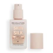 Makeup Revolution Silk Serum Foundation 23ml (Various Shades) - F7