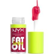 NYX Professional Makeup Fat Oil Lip Drip 12H Hydration Non-Sticky Fini...