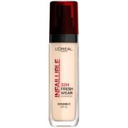 L'Oréal Paris Infallible 32H Fresh Wear Foundation 30ml (Various Shade...