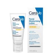 CeraVe AM SPF50 Loción hidratante facial para pieles normales a secas ...