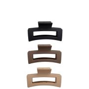 brushworks Classic Claw Clips (3 Pack)