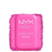 NYX Professional Makeup Buttermelt Powder Blush up to 12H Wear, Fade a...