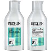 Redken Acidic Bonding Curls Silicone-Free Shampoo and Conditioner Bund...