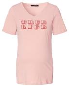 Supermom Camiseta ' True Life '  rosé / rosa