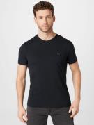 AllSaints Camiseta 'BRACE'  negro / blanco