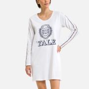 Camisón de manga larga de algodón Yale
