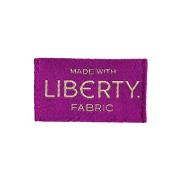 Vestido de manga corta, tela Liberty Fabrics