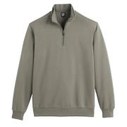 Sudadera cremallera cuello camionero