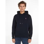 Sudadera con capucha y logo monograma bordado