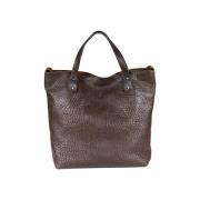 Bolso tote de cuero bubble RUBAN